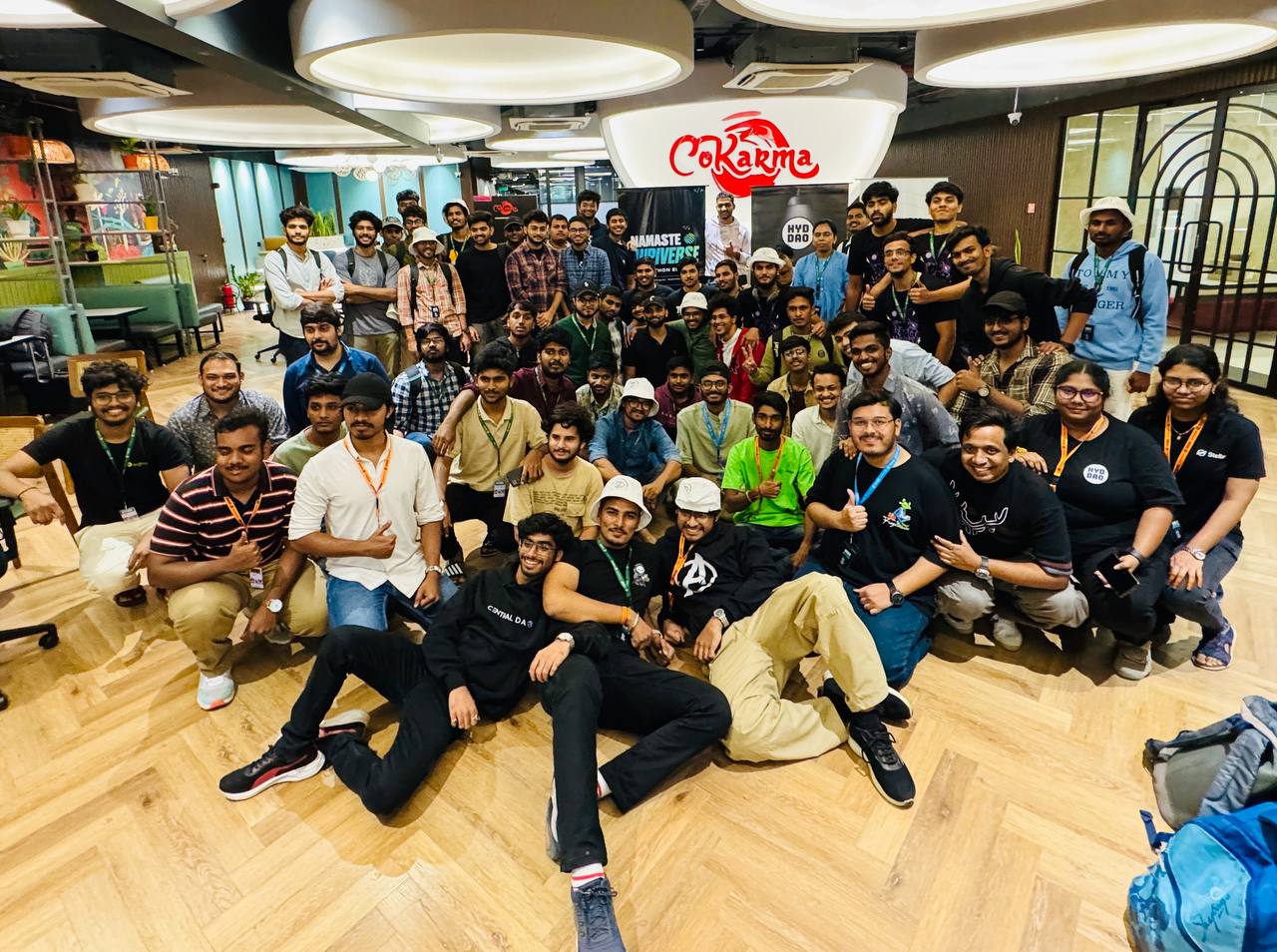 Co-hosted an electrifying hackathon with the Jupiverse