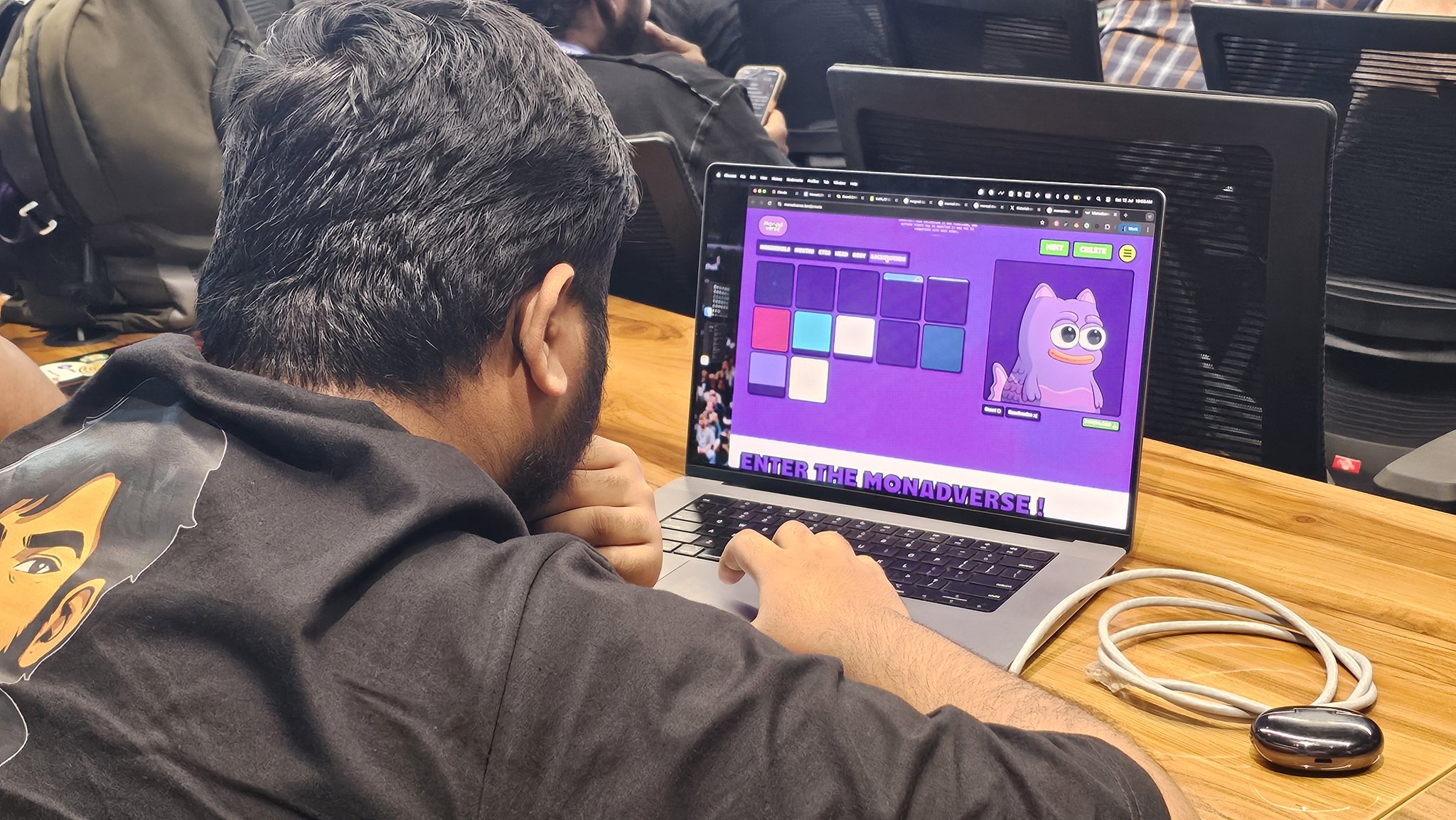 Made history with Monad Blitz — 130+ devs, 30+ projects