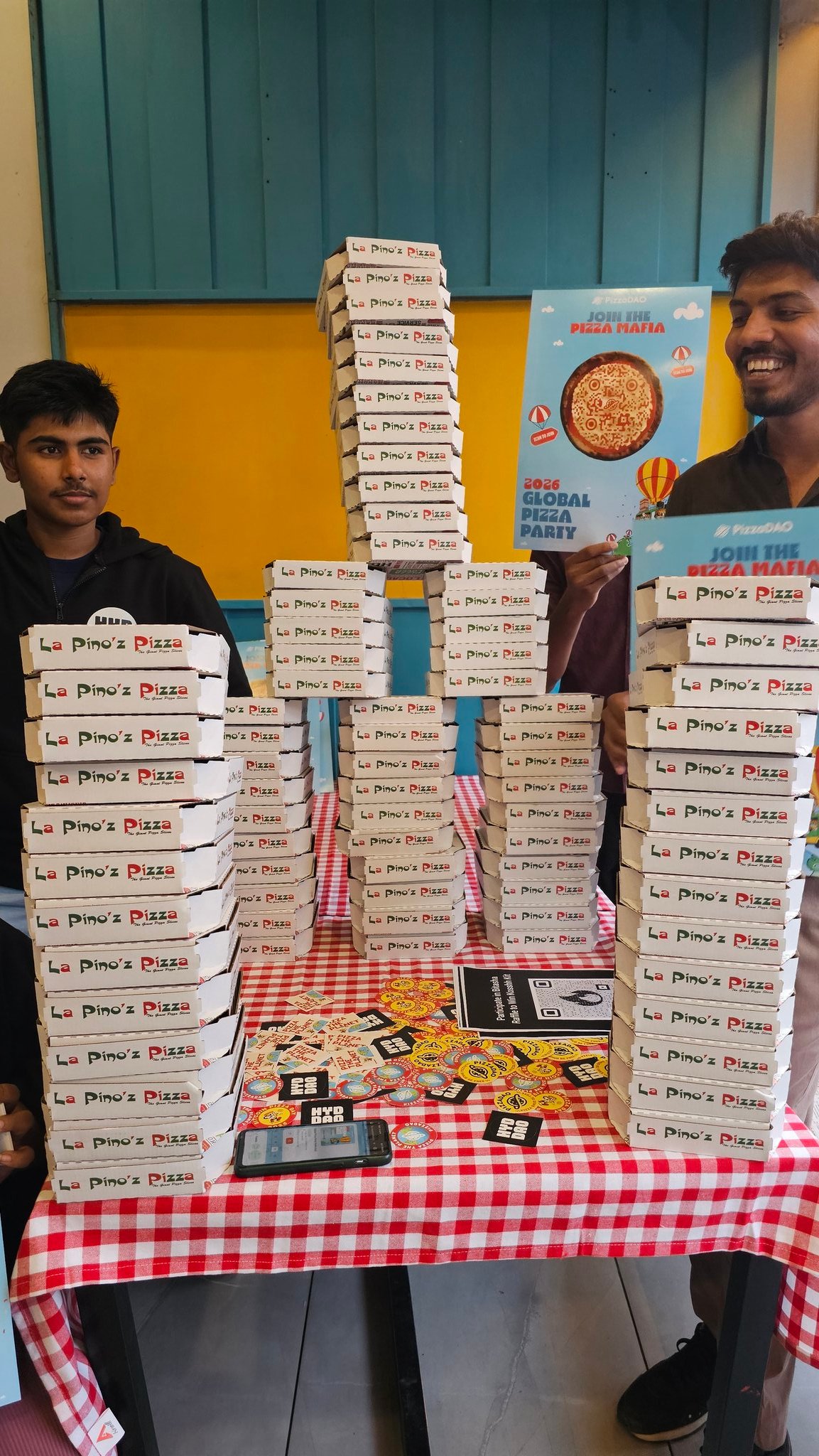 Invited Hyderabad to PizzaDAO's Global Pizza Party