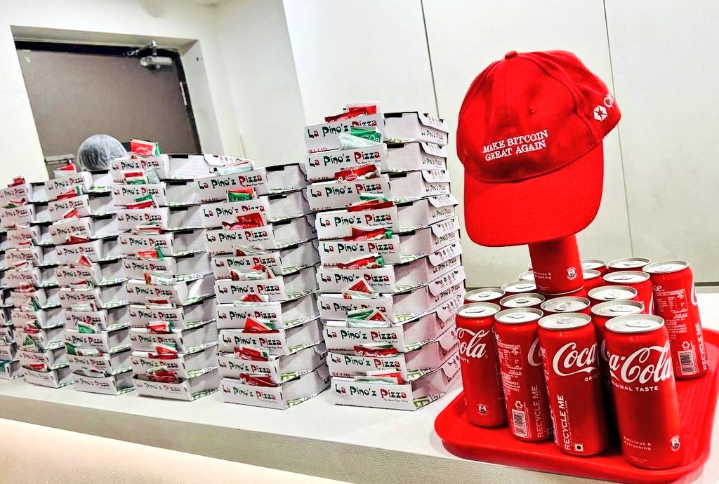 Threw a 15th-anniversary Bitcoin Pizza Day party