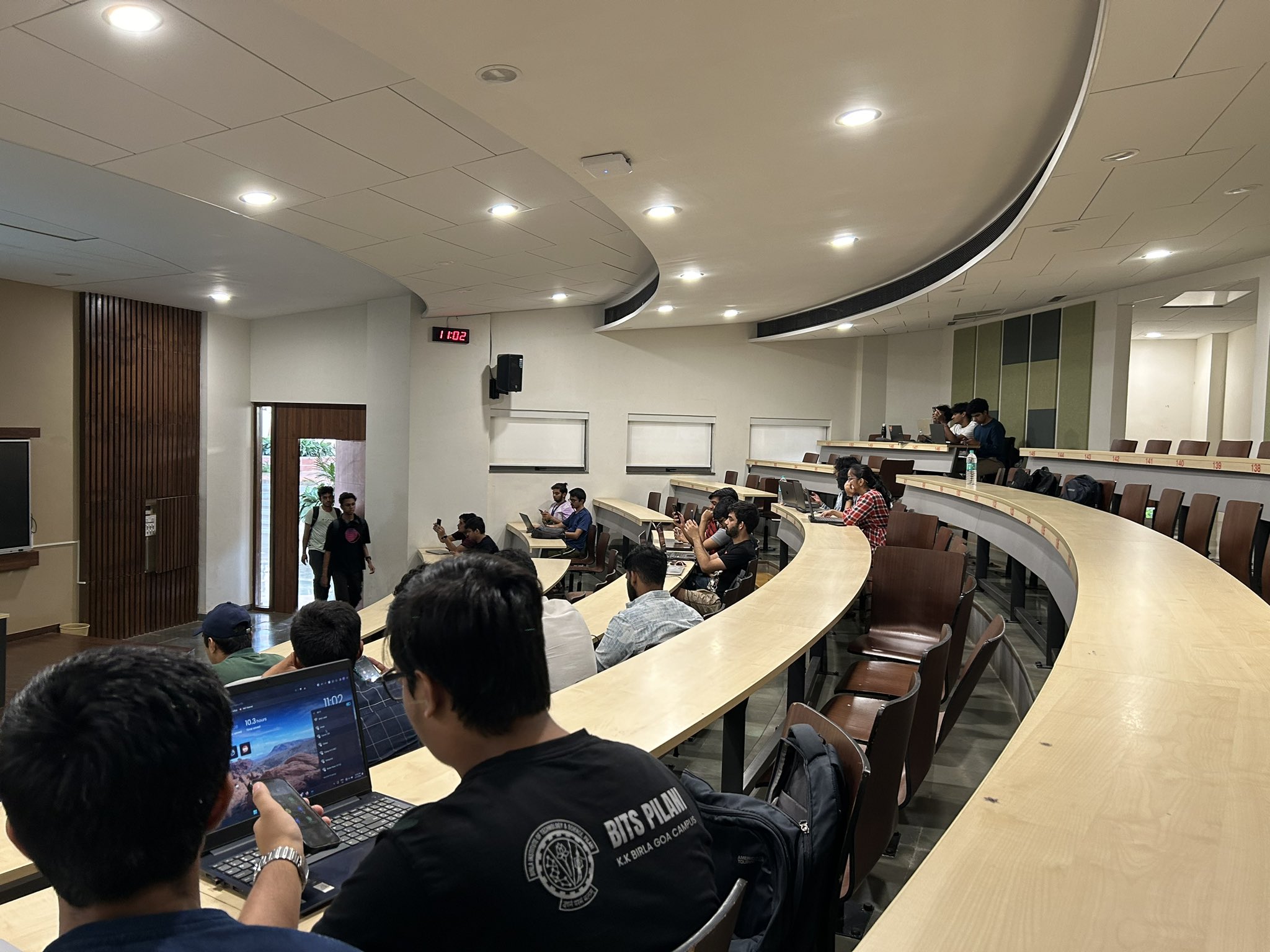 Shared my favourite photos from the BITS Goa hackathon