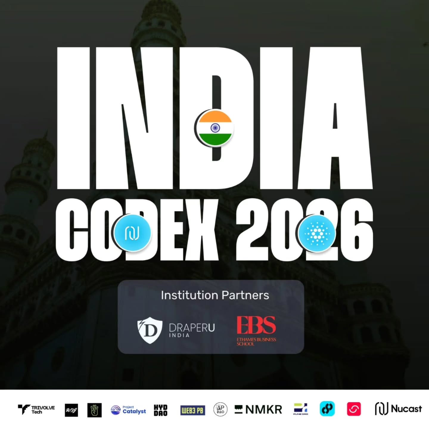 Kicked off the IndiaCodex'26 Cardano Hackathon