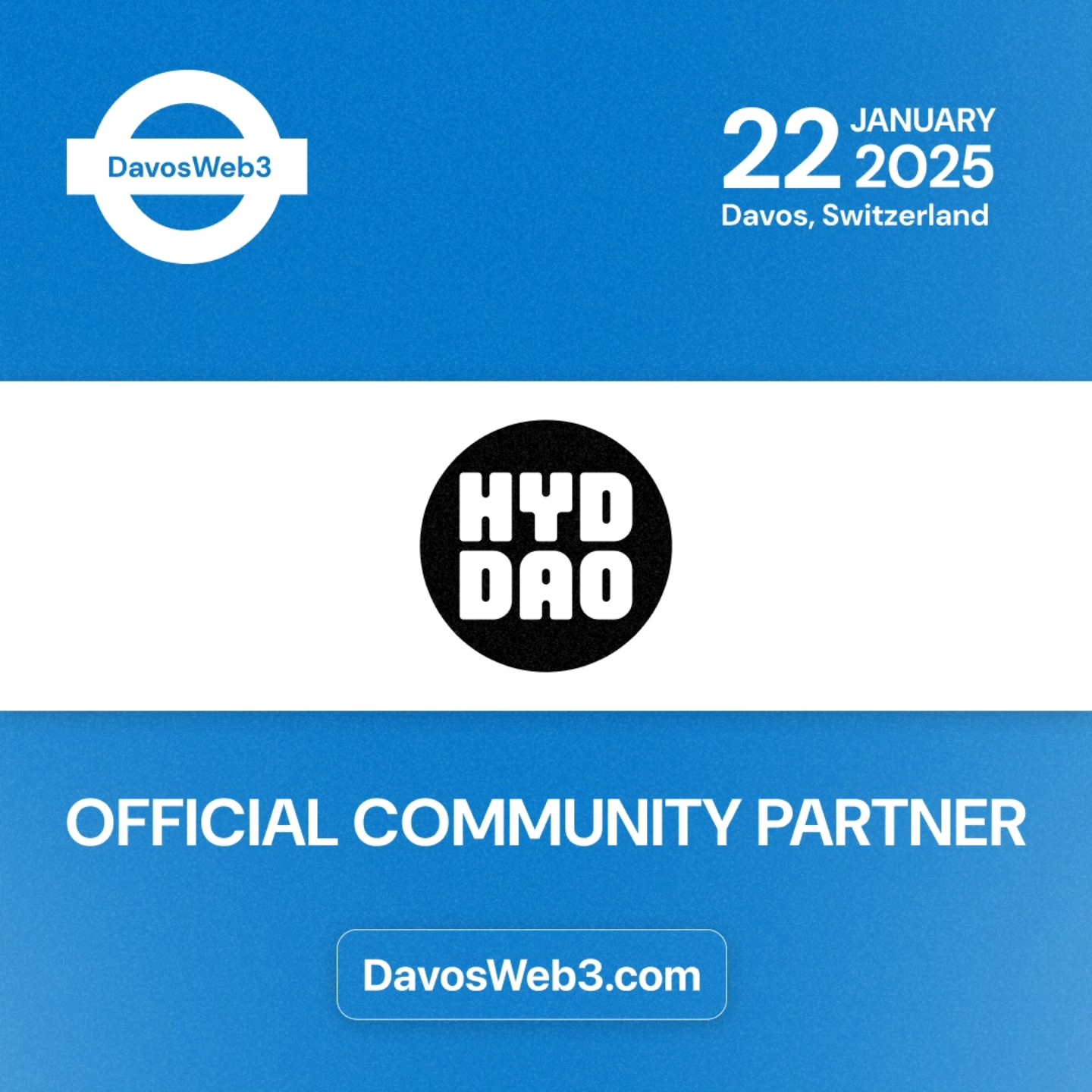 Supported the DavosWeb3 Roundtable in Switzerland