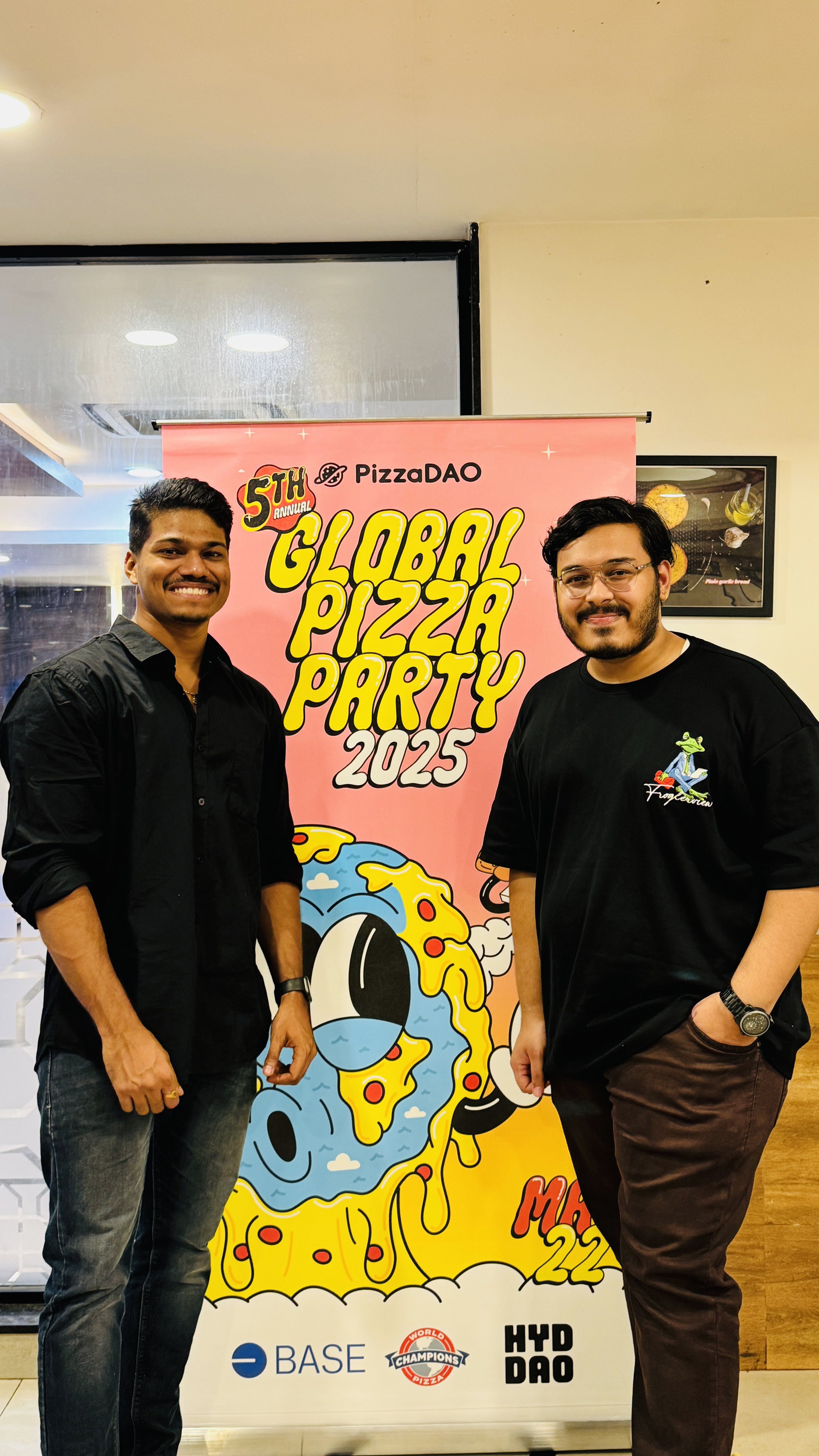 Threw a 15th-anniversary Bitcoin Pizza Day party