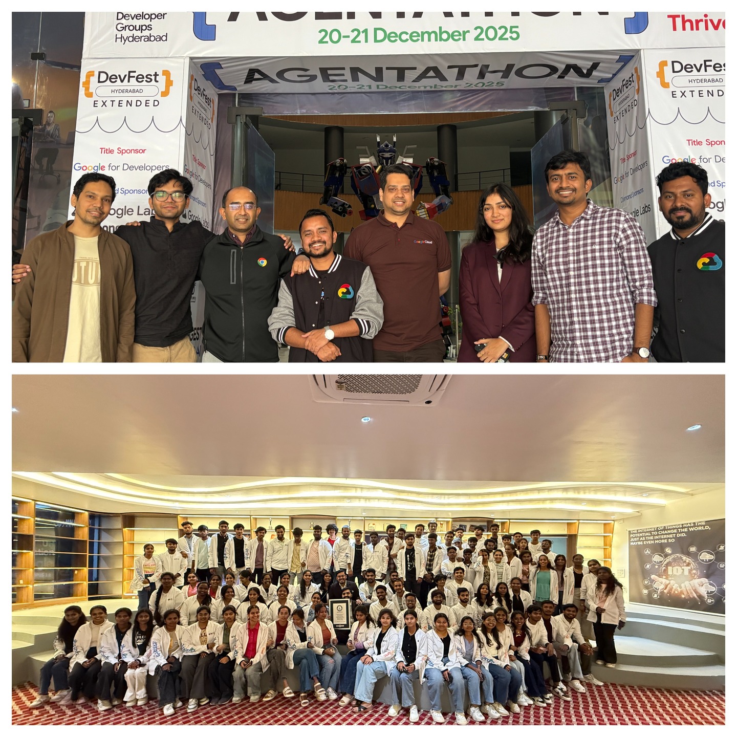 Co-led Agentathon to a Guinness World Record