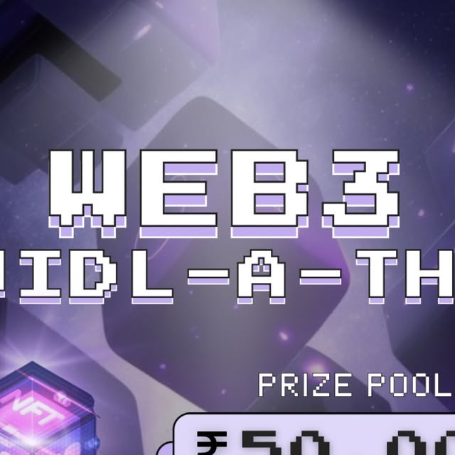 Backed the WEB3 BUIDL-A-THON at Mahindra University