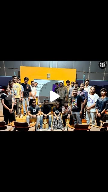 Hosted Hyderabad's first Farcaster × Base meetup